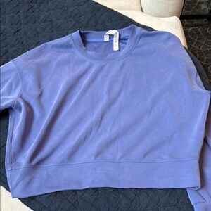 lululemon athletica Blue Sweatshirt